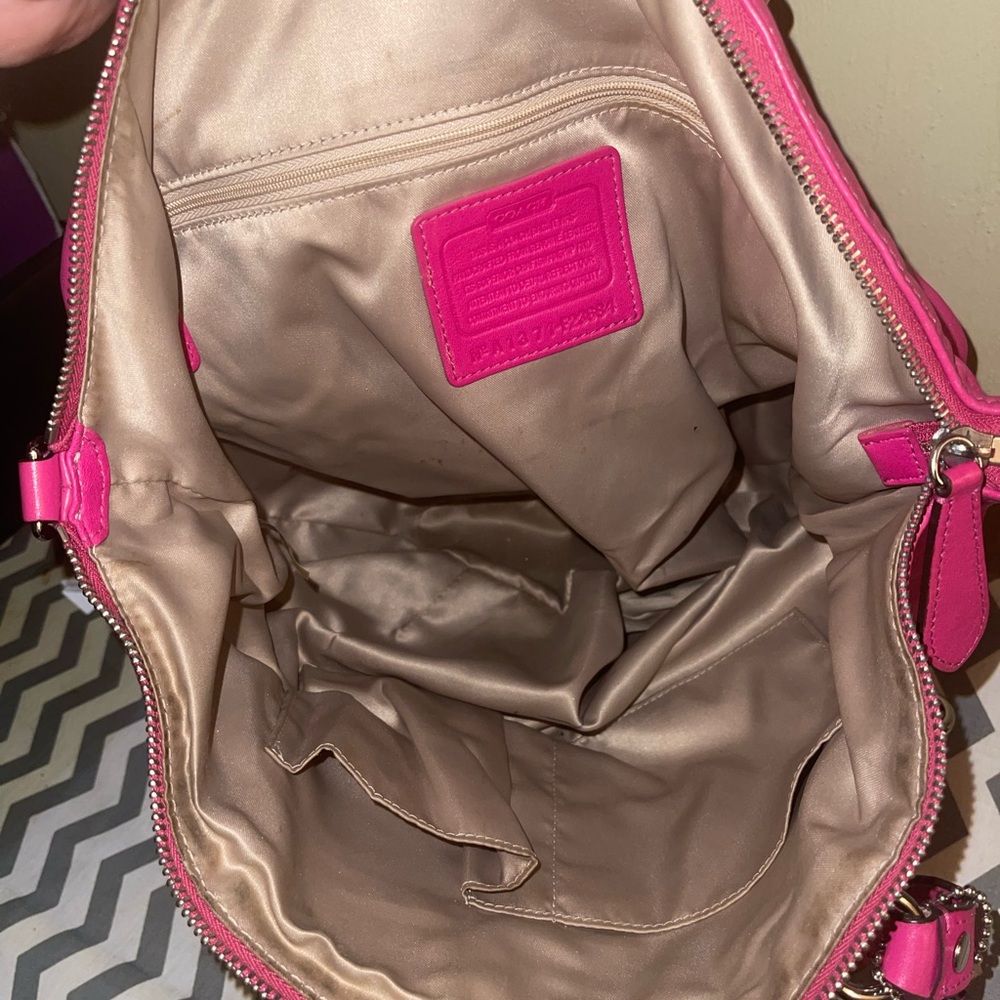 Pink Coach Bag